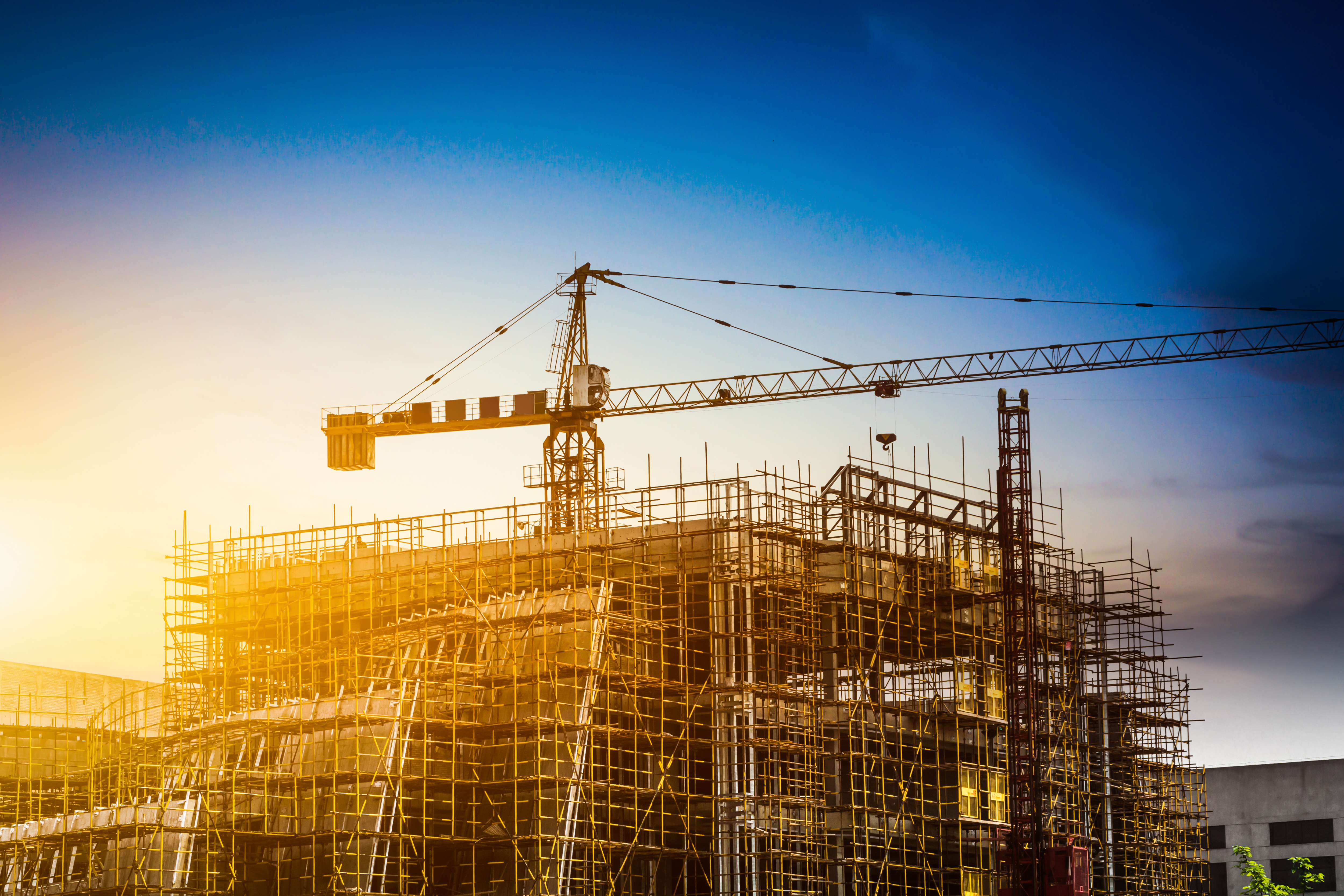 Construction site in Kenya